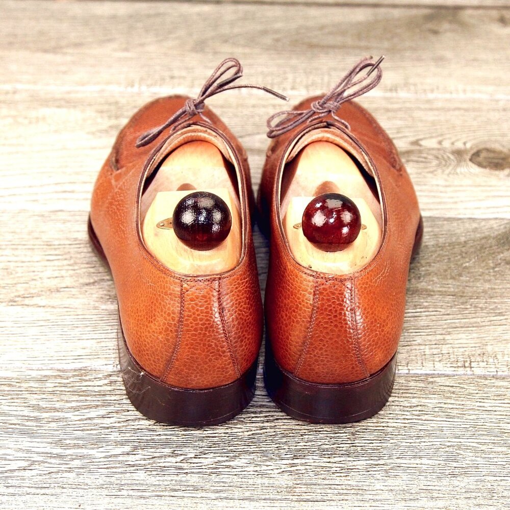 $579 Handmade VASS Shoes Norweger (EU40) - US 7 M - Cognac w/ Lasted Vass Trees - Picture 13 of 16